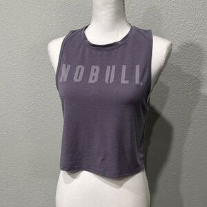 NOBULL Women's Charcoal Crop Top
